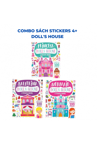 Combo Doll's House Sticker Book